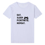 Eat Sleep Fortnite Repeat T Shirts