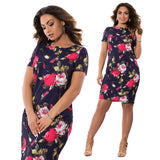 Plus Size Summer Floral Dress